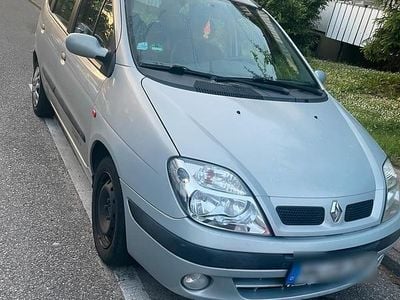 Gebraucht Renault Scénic 107 PS (78 kW) 2003 Silber Van / Kleinbus