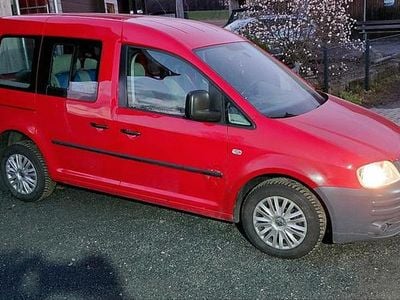 Brugt VW Caddy 105 HK (77 kW) 2008 Rød MPV