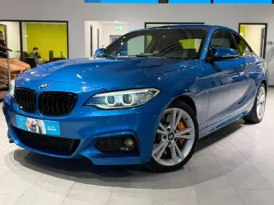 Brugt BMW 220 M Sport 190 HK (139 kW) 2015 Blå Coupe