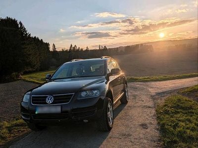 Usata VW Touareg 224 CV (164 kW) 2007 Nero SUV
