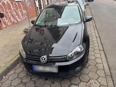 Usata VW Golf VI 122 CV (89 kW) 2010 Nero Utilitaria