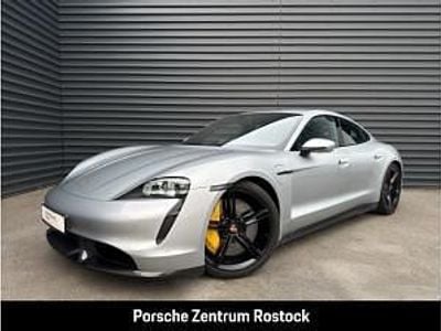 Gebraucht Porsche Taycan Turbo S 559 kW (761 PS) 2022 Silber (dolomitsilbermetallic) Limousine