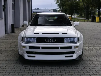 Gebraucht Audi Quattro 300 PS (220 kW) 1990 Weiß Coupé