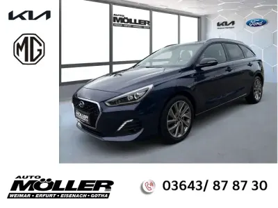 Gebraucht Hyundai i30 Passion Plus 140 PS (102 kW) 2018 Blau Kombi