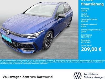 Gebraucht VW Golf VIII R-line 150 PS (110 kW) 2025 Blau Kombi