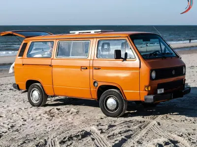 Gebraucht VW T3 69 PS (50 kW) 1990 Orange Van