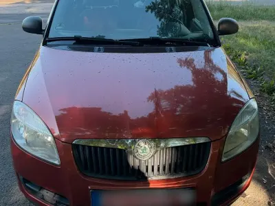 Gebraucht Skoda Fabia 60 PS (44 kW) 2008 Orange Kombi