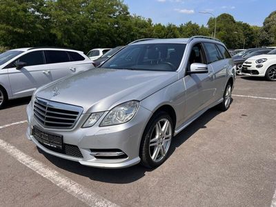 gebraucht Mercedes E350 T-ModellCDI 4-Matic AMG Line*Vollleder*