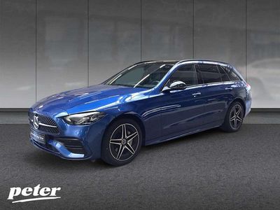 Gebraucht Mercedes C300e AMG 204 PS (150 kW) 2023 Metalliclack spektralblau Kombi