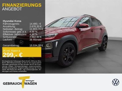 Gebraucht Hyundai Kona Trend 177 PS (130 kW) 2019 Rot SUV