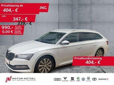 Gebraucht Skoda Superb Style 190 PS (139 kW) 2021 Moonweiss metallic Kombi