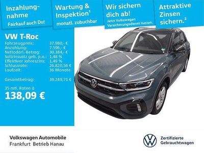 Usata VW T-Roc R-line 190 CV (139 kW) 2025 Blu SUV