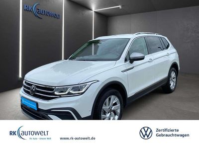 Weiss Gebraucht 2023 VW Tiguan Allspace Life SUV | 35.790 € (Etwas zu teuer)
