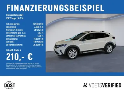 Gebraucht VW Taigo Goal 116 PS (85 kW) 2025 Ascotgrau SUV