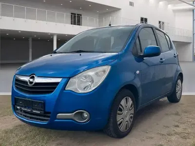 Gebraucht Opel Agila Edition 94 PS (69 kW) 2011 Blau Kleinwagen