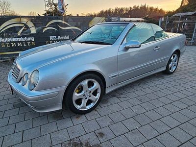 Gebraucht Mercedes CLK200 Avantgarde 163 PS (119 kW) 2003 Silber Cabrio