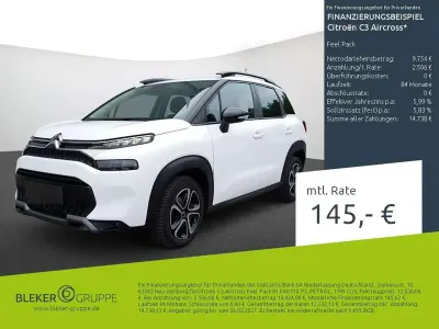 Brugt Citroën C3 Aircross Feel 110 HK (80 kW) 2023 Hvid SUV