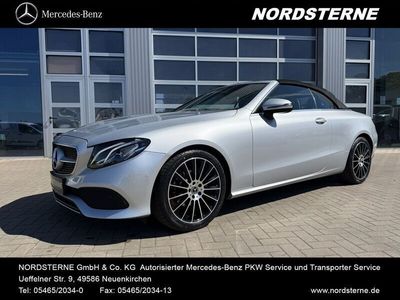 Gebraucht Mercedes E220 AMG 194 PS (142 kW) 2020 Iridiumsilber Cabrio