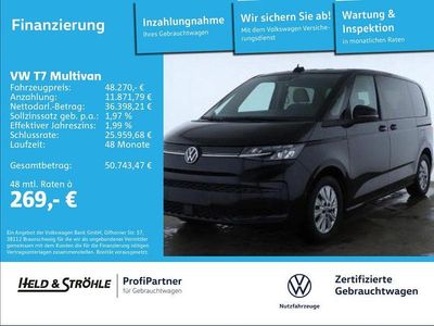 Gebraucht VW Multivan Life 150 PS (110 kW) 2025 Deep black perleffekt Van