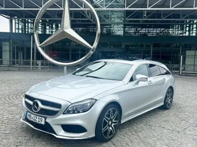 Gebraucht Mercedes CLS400 Shooting Brake AMG line Plus 333 PS (244 kW) 2016 Silber Kombi
