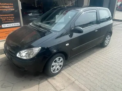 Gebraucht Hyundai Getz 96 PS (70 kW) 2008 Schwarz Kleinwagen