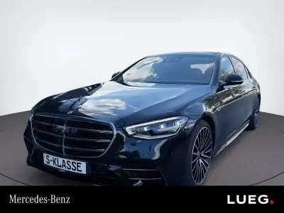 Gebraucht Mercedes S350 AMG 313 PS (230 kW) 2025 Metalliclack obsidianschwarz Limousine