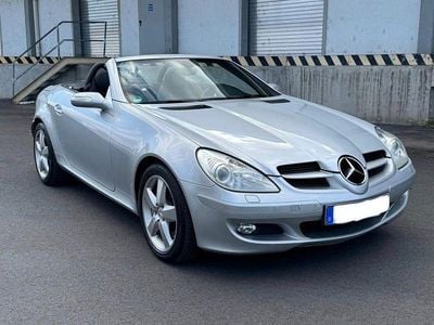 Usata Mercedes SLK350 272 CV (200 kW) 2005 Argento Cabrio