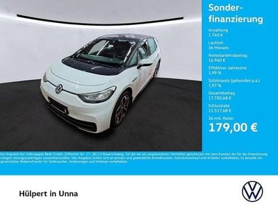 Gebraucht VW ID.3 Pro 106 kW (145 PS) 2022 Gletscherweiß metallic Kleinwagen