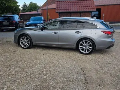 Gebraucht Mazda 6 Prime-Line 150 PS (110 kW) 2014 Grau Kombi