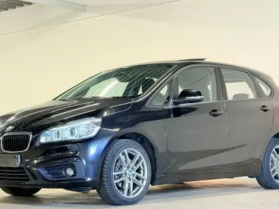 Gebraucht BMW 218 Active Tourer 150 PS (110 kW) 2015 Schwarz Van / Kleinbus