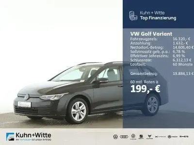 Second-hand VW Golf VIII Life 116 CP (85 kW) 2022 Gri Break
