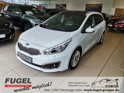 Gebraucht Kia Ceed Sportswagon Platinum 135 PS (99 kW) 2018 Carraraweiss Kombi