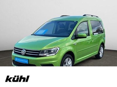 Usata VW Caddy Comfortline 131 CV (96 kW) 2019 Verde Monovolume