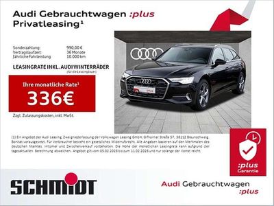 Mythosschwarz metallic Gebraucht 2025 Audi A6 Advanced Kombi | 48.440 € (Fairer Preis)