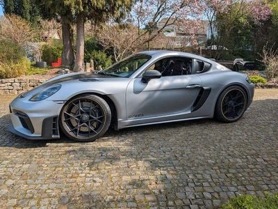 Gebraucht Porsche 718 Cayman GT4 500 PS (367 kW) 2022 Silber Coupé