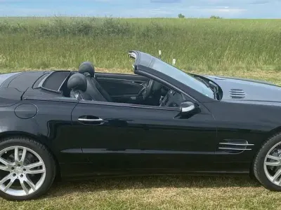 Gebraucht Mercedes SL350 272 PS (200 kW) 2006 Schwarz Cabrio