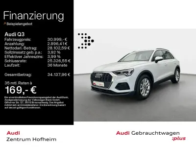 Gebraucht Audi Q3 Ambiente 150 PS (110 kW) 2025 Gletscherweiß metallic SUV