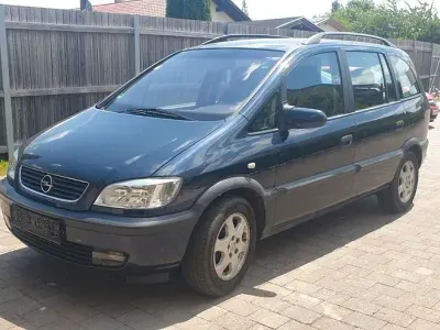 Gebraucht Opel Zafira Elegance 125 PS (91 kW) 2002 Blau Van / Kleinbus