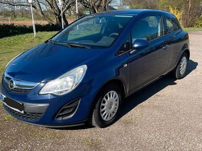 Gebraucht Opel Corsa Eco 70 PS (51 kW) 2012 Blau Kleinwagen