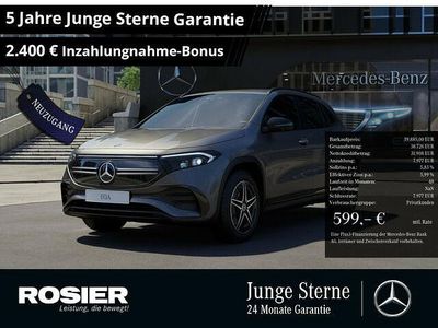 Gebraucht Mercedes EQA250 Advanced Plus 139 kW (190 PS) 2023 Grau / mountaingrau SUV