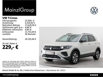 Ascotgrau Gebraucht 2025 VW T-Cross Goal SUV | 21.950 € (Fairer Preis)