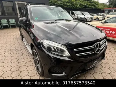 Gebraucht Mercedes GLE350 AMG 258 PS (189 kW) 2018 Obsidianschwarz  metalliclack SUV