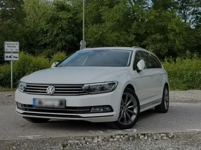 Gebraucht VW Passat R-line 190 PS (139 kW) 2017 Weiß Kombi