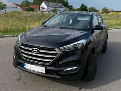 Gebraucht Hyundai Tucson 132 PS (97 kW) 2017 Schwarz SUV