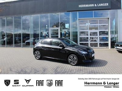 Gebraucht Peugeot 208 Allure 101 PS (74 kW) 2023 Perla nera schwarz Kleinwagen