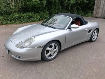 Occasion Porsche 986 Boxster 205 PK (150 kW) 1998 Zilver Cabriolet