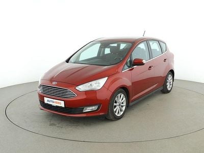 Second-hand Ford C-MAX Titanium 150 CP (110 kW) 2017 Roșu Monovolum