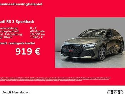 Neu Audi RS3 Ambiente 400 PS (294 kW) 2025 Grün Limousine