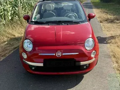 Gebraucht Fiat 500C Lounge 69 PS (50 kW) 2013 Rot Cabrio