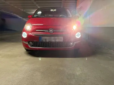 Używany Fiat 500 Lounge 105 KM (77 kW) 2015 Czerwony Hatchback